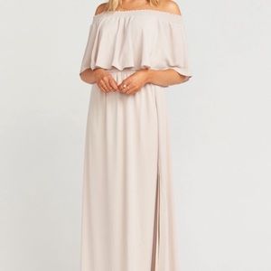 Mumu Hacienda Dress - in Show me The Ring Crisp